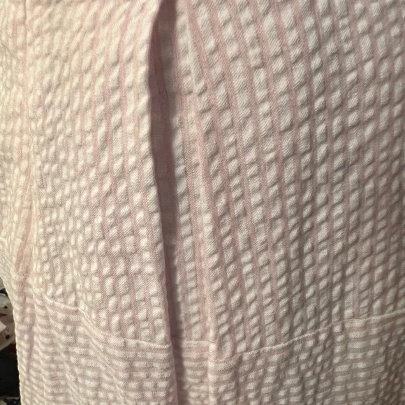 Vineyard Vines NWT Pink Seersucker Kentucky Derby Pleated Skirt. - Picture 8 of 13